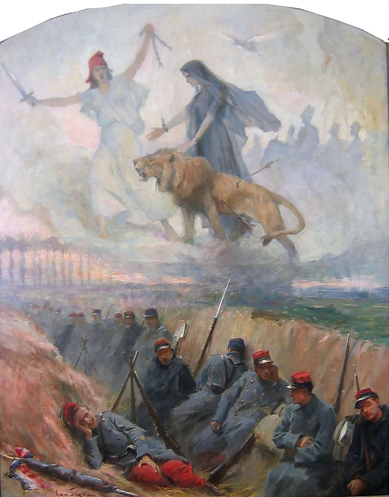 Sogno di volontari polacchi nell'esercito francese 1914